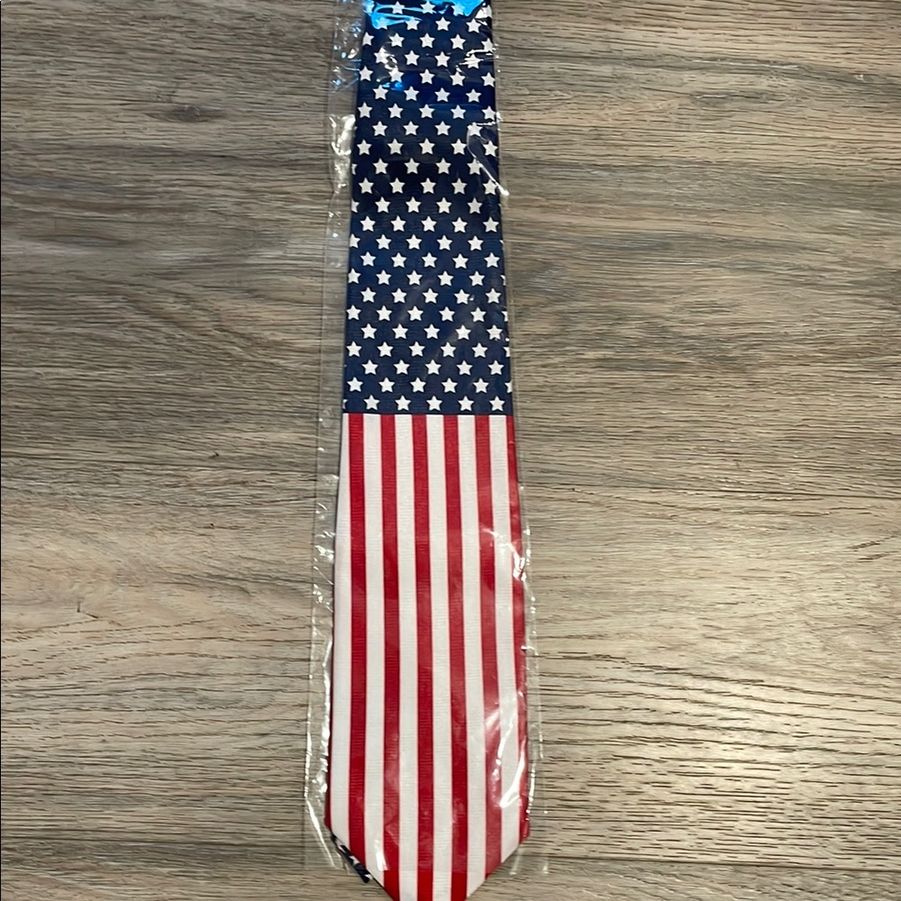 Umo Lorenzo Stars and Stripes Tie